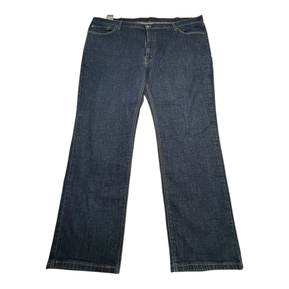 Levi Strauss 541 Athletic Fit Dark‎ Wash Denim Jeans Men's W48 L30